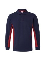 Polo Bicolor Manga Comprida S�rie 105514