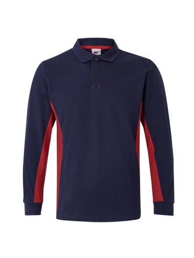 Polo Bicolor Manga Comprida S�rie 105514