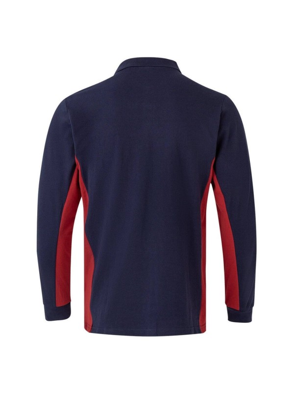 Polo Bicolor Manga Comprida S�rie 105514