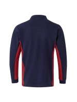 Polo Bicolor Manga Comprida S�rie 105514