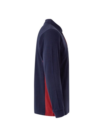 Polo Bicolor Manga Comprida S�rie 105514