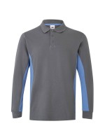 Polo Bicolor Manga Comprida S�rie 105514