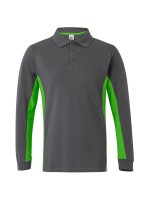 Polo Bicolor Manga Comprida S�rie 105514