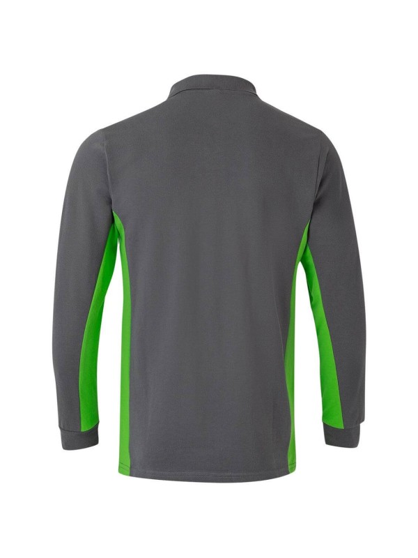 Polo Bicolor Manga Comprida S�rie 105514
