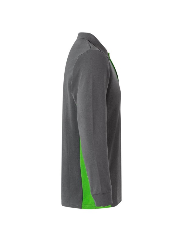 Polo Bicolor Manga Comprida S�rie 105514