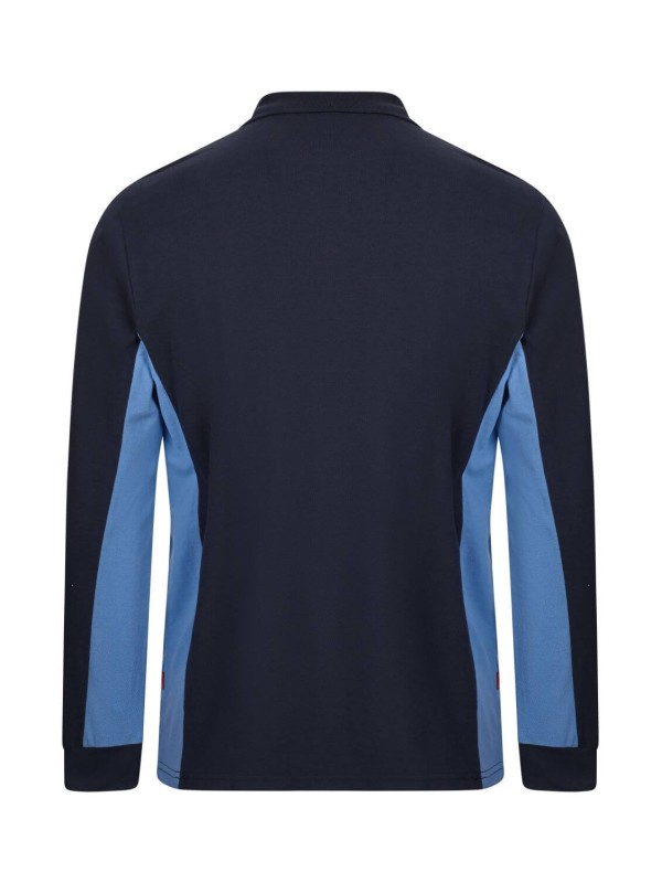 Polo Bicolor Manga Comprida S�rie 105514