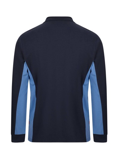 Polo Bicolor Manga Comprida S�rie 105514
