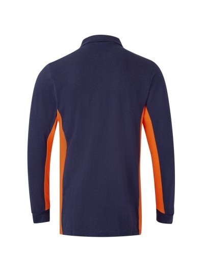 Polo Bicolor Manga Comprida S�rie 105514