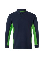 Polo Bicolor Manga Comprida S�rie 105514