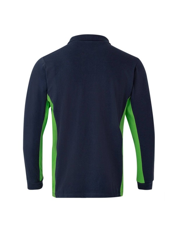 Polo Bicolor Manga Comprida S�rie 105514