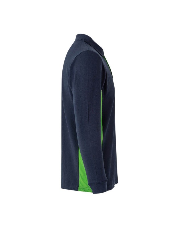 Polo Bicolor Manga Comprida S�rie 105514