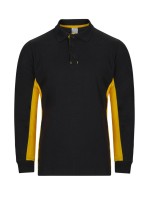 Polo Bicolor Manga Comprida S�rie 105514