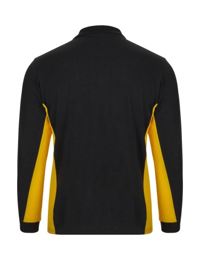 Polo Bicolor Manga Comprida S�rie 105514