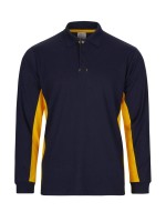 Polo Bicolor Manga Comprida S�rie 105514