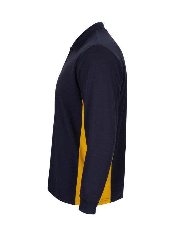 Polo Bicolor Manga Comprida S�rie 105514