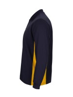 Polo Bicolor Manga Comprida S�rie 105514