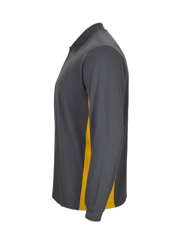Polo Bicolor Manga Comprida S�rie 105514