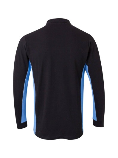Polo Bicolor Manga Comprida S�rie 105514