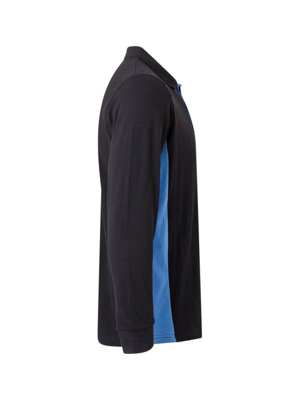 Polo Bicolor Manga Comprida S�rie 105514