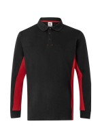 Polo Bicolor Manga Comprida S�rie 105514