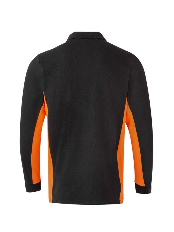 Polo Bicolor Manga Comprida S�rie 105514