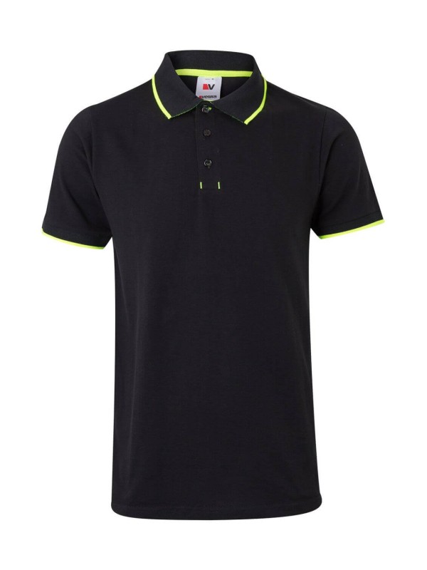 Polo Bicolor Manga Curta S�rie 105505
