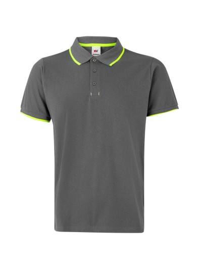 Polo Bicolor Manga Curta S�rie 105505