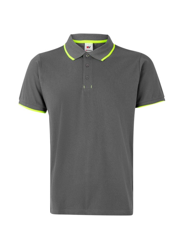 Polo Bicolor Manga Curta S�rie 105505