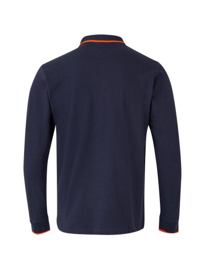 Polo Bicolor Manga Comprida S�rie 105515
