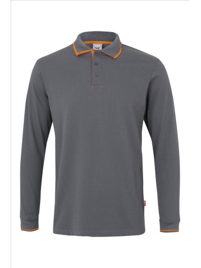 Polo Bicolor Manga Comprida S�rie 105515
