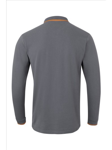 Polo Bicolor Manga Comprida S�rie 105515