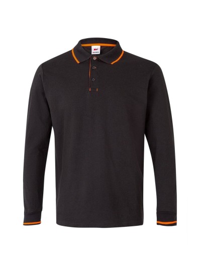 Polo Bicolor Manga Comprida S�rie 105515