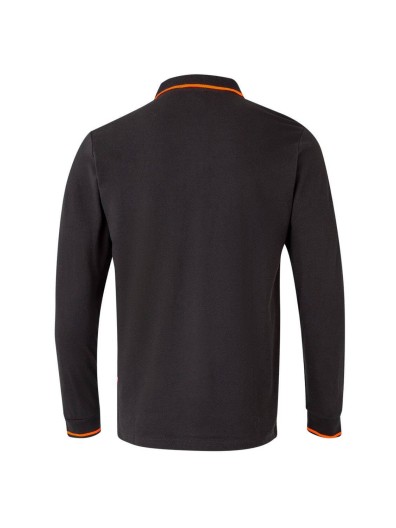 Polo Bicolor Manga Comprida S�rie 105515