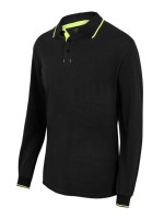 Polo Bicolor Manga Comprida S�rie 105515