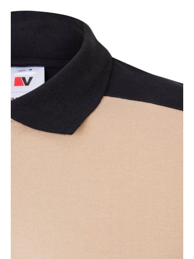 Polo Stretch Bicolor Manga Curta S�rie 105519S
