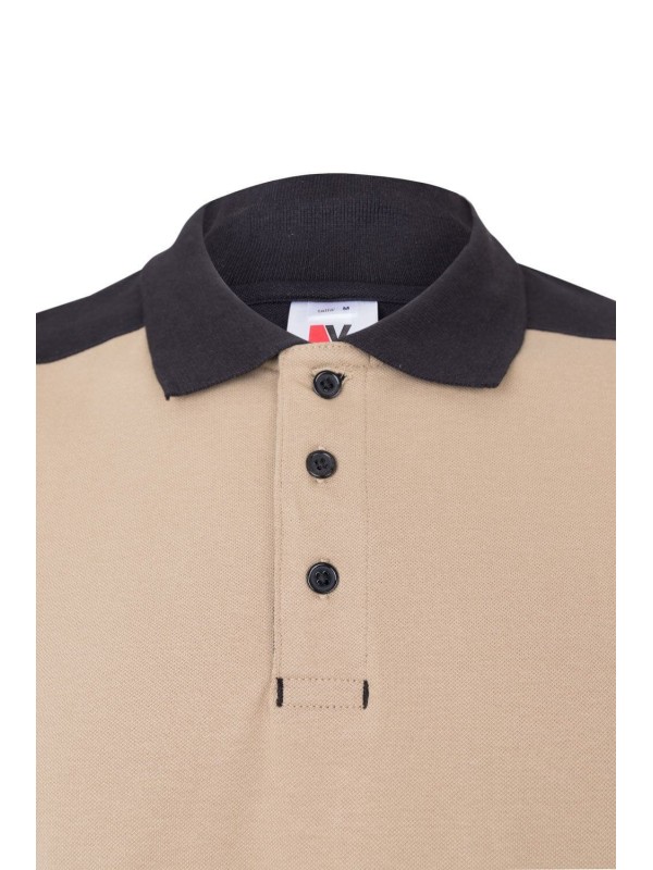 Polo Stretch Bicolor Manga Curta S�rie 105519S