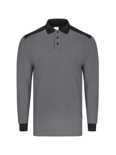 Polo Stretch Bicolor Manga Comprida S�rie 105529S