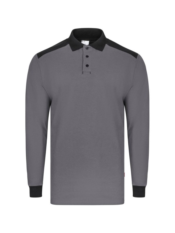 Polo Stretch Bicolor Manga Comprida S�rie 105529S