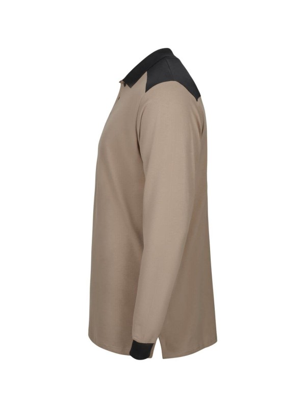 Polo Stretch Bicolor Manga Comprida S�rie 105529S
