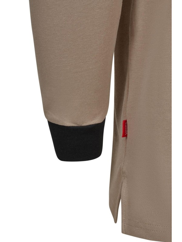 Polo Stretch Bicolor Manga Comprida S�rie 105529S