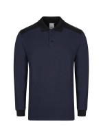 Polo Stretch Bicolor Manga Comprida S�rie 105529S
