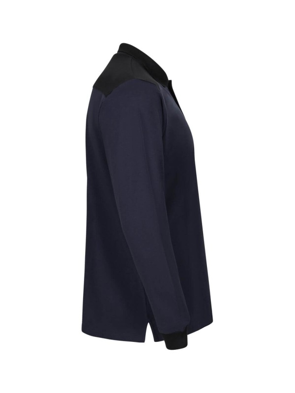Polo Stretch Bicolor Manga Comprida S�rie 105529S