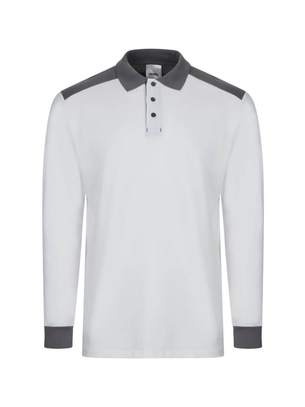 Polo Stretch Bicolor Manga Comprida S�rie 105529S