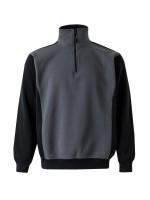 Sweatshirt Bicolor Meio Fecho S�rie 105703