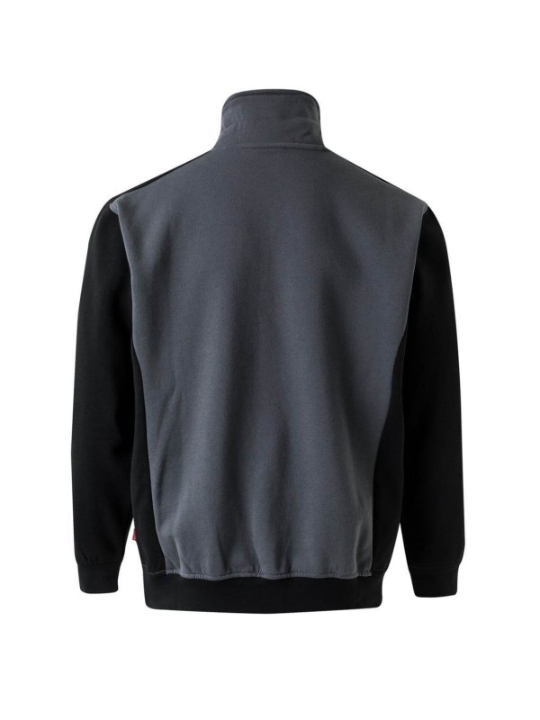 Sweatshirt Bicolor Meio Fecho S�rie 105703