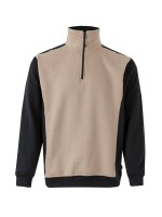 Sweatshirt Bicolor Meio Fecho S�rie 105703