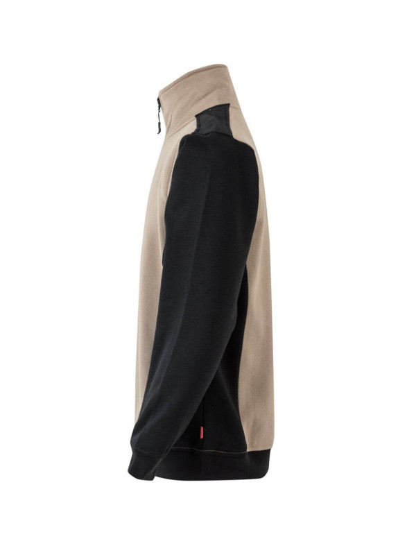 Sweatshirt Bicolor Meio Fecho S�rie 105703