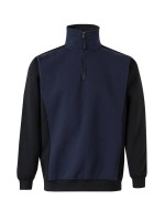 Sweatshirt Bicolor Meio Fecho S�rie 105703