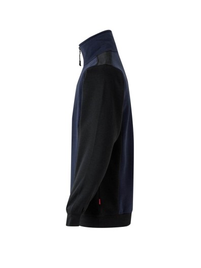 Sweatshirt Bicolor Meio Fecho S�rie 105703