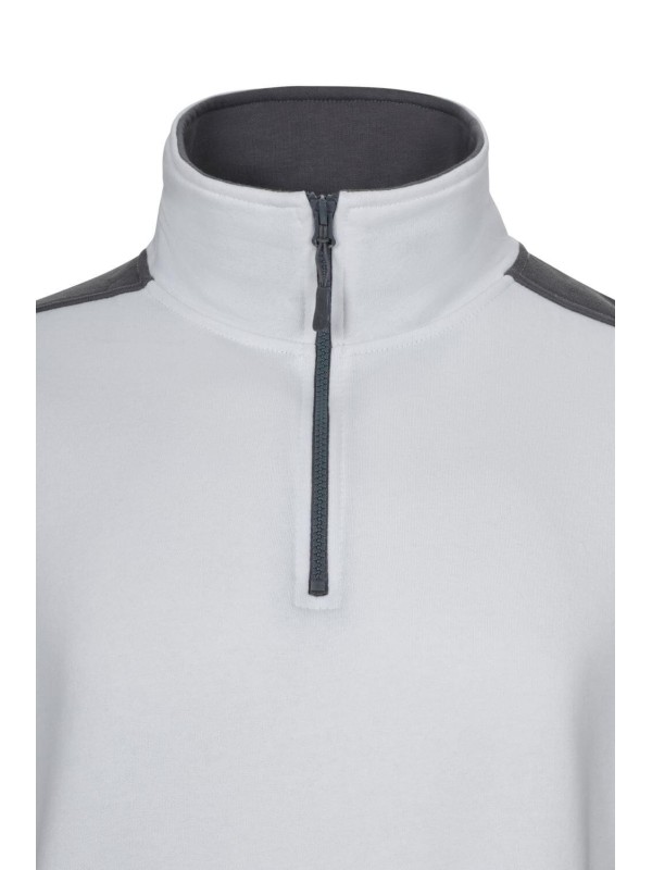 Sweatshirt Bicolor Meio Fecho S�rie 105703